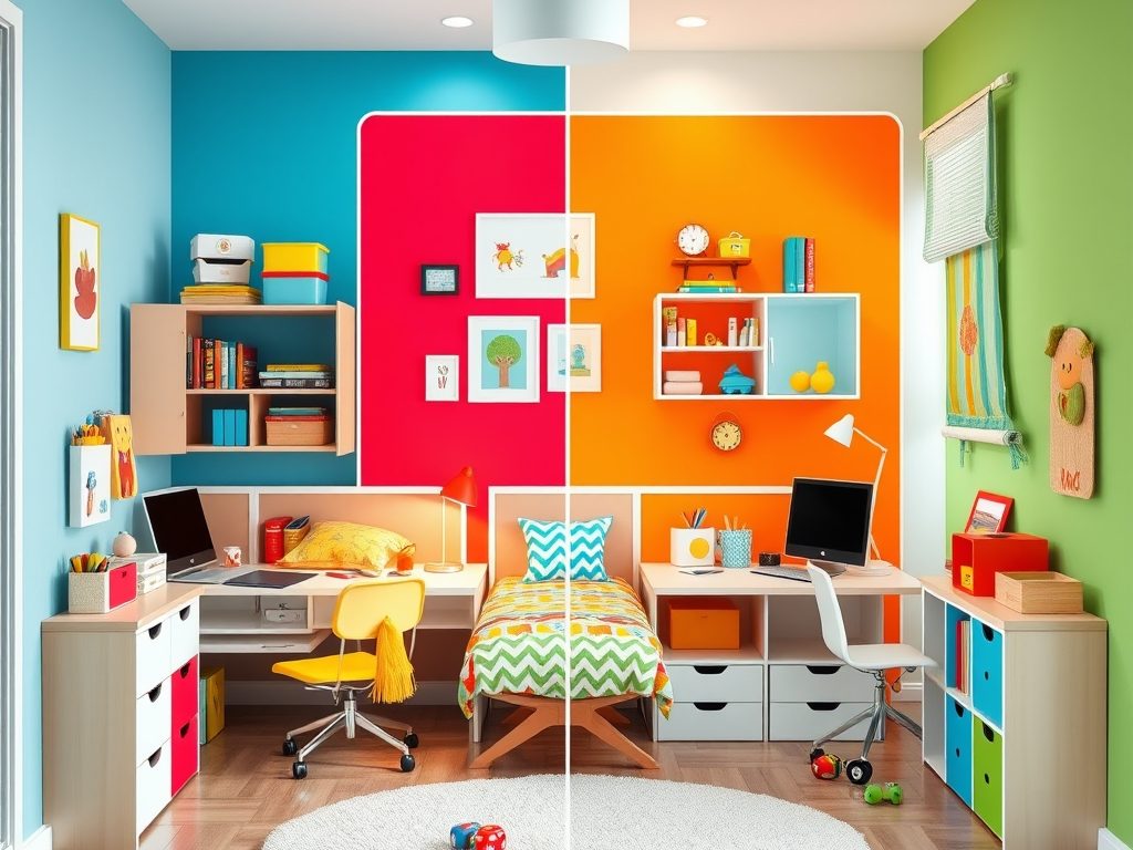 Jak funkcjonalnie podzielić pokój dziecka na strefy, unikając typowych błędów aranżacji