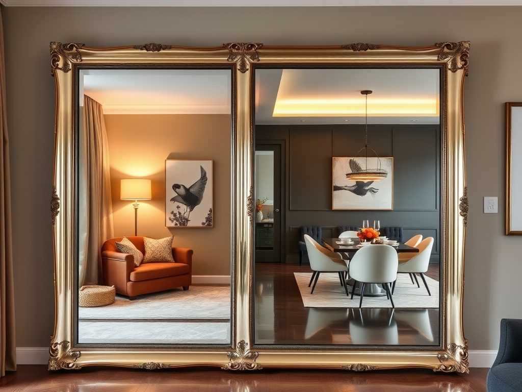 Lustro jako praktyczny separator stref w aranżacji wnętrz – jak wybrać i zamontować bez błędów