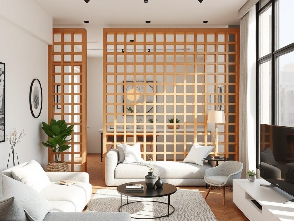 Panele ażurowe do podziału stref w kawalerce – jak łączyć funkcjonalność z lekkością i stylem aranżacji