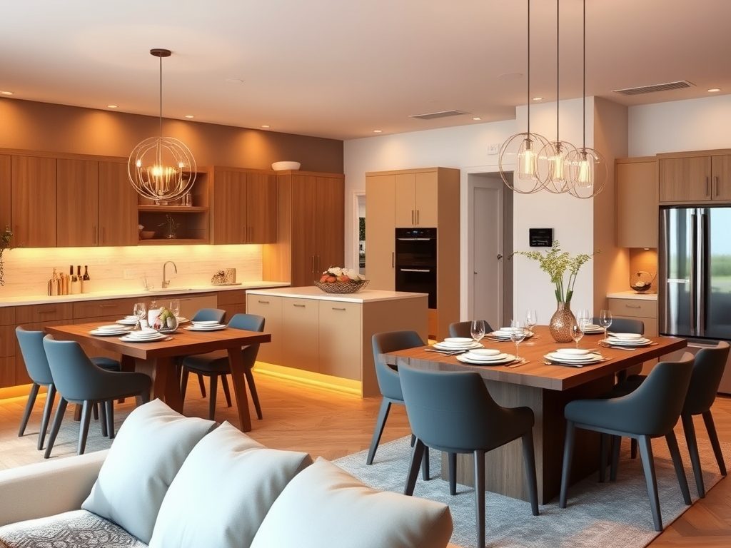 Aneks kuchenny w salonie: kiedy lepiej sprawdzi się stół, a kiedy wyspa kuchenna i jak uniknąć błędów aranżacyjnych