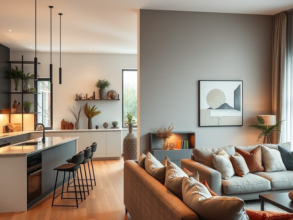 Jak oddzielić aneks kuchenny od salonu: praktyczne sposoby na funkcjonalny i estetyczny podział przestrzeni