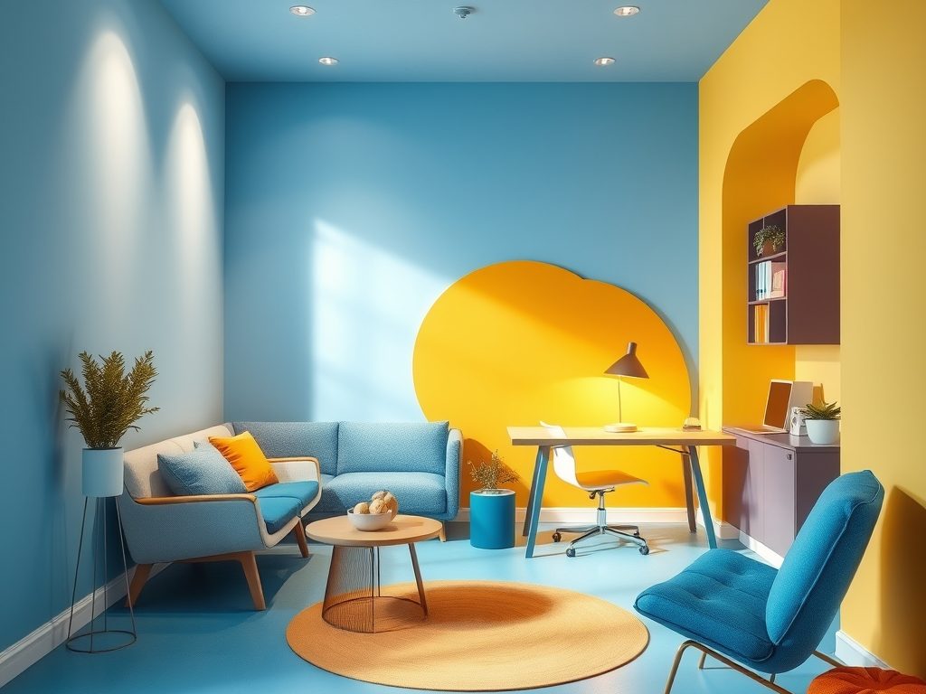 Kolory do wydzielania stref we wnętrzu: jak łączyć barwy, by podkreślić funkcje i przestrzeń