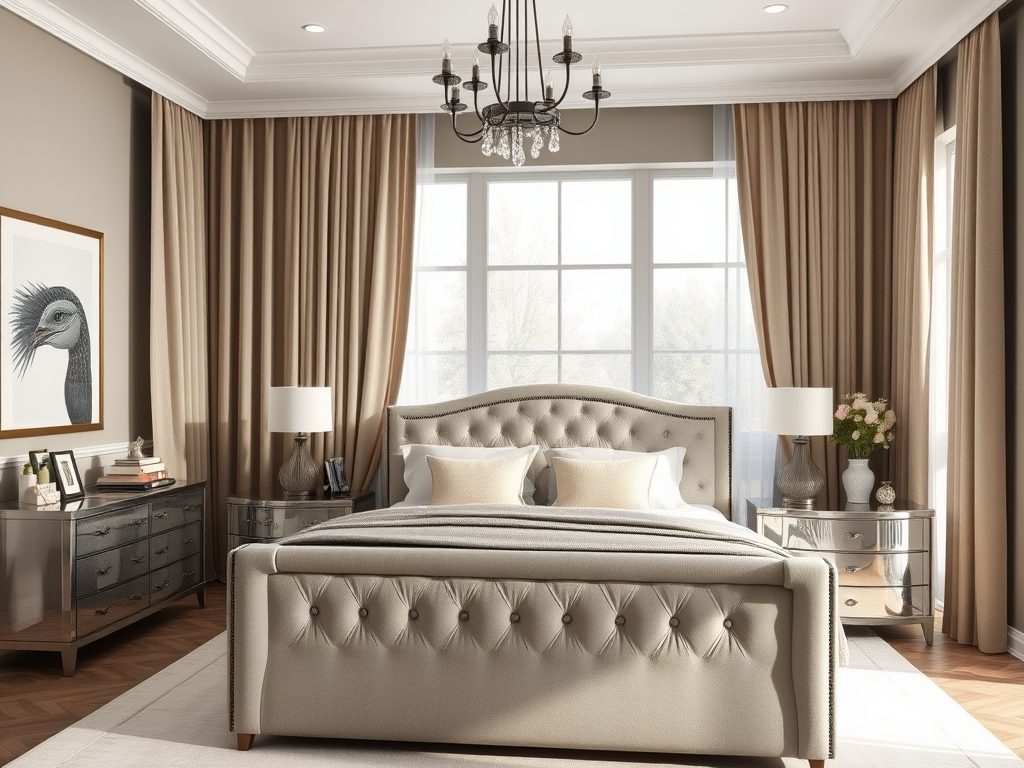Styl modern classic w sypialni: jak łączyć klasykę z nowoczesną elegancją i komfortem aranżacji