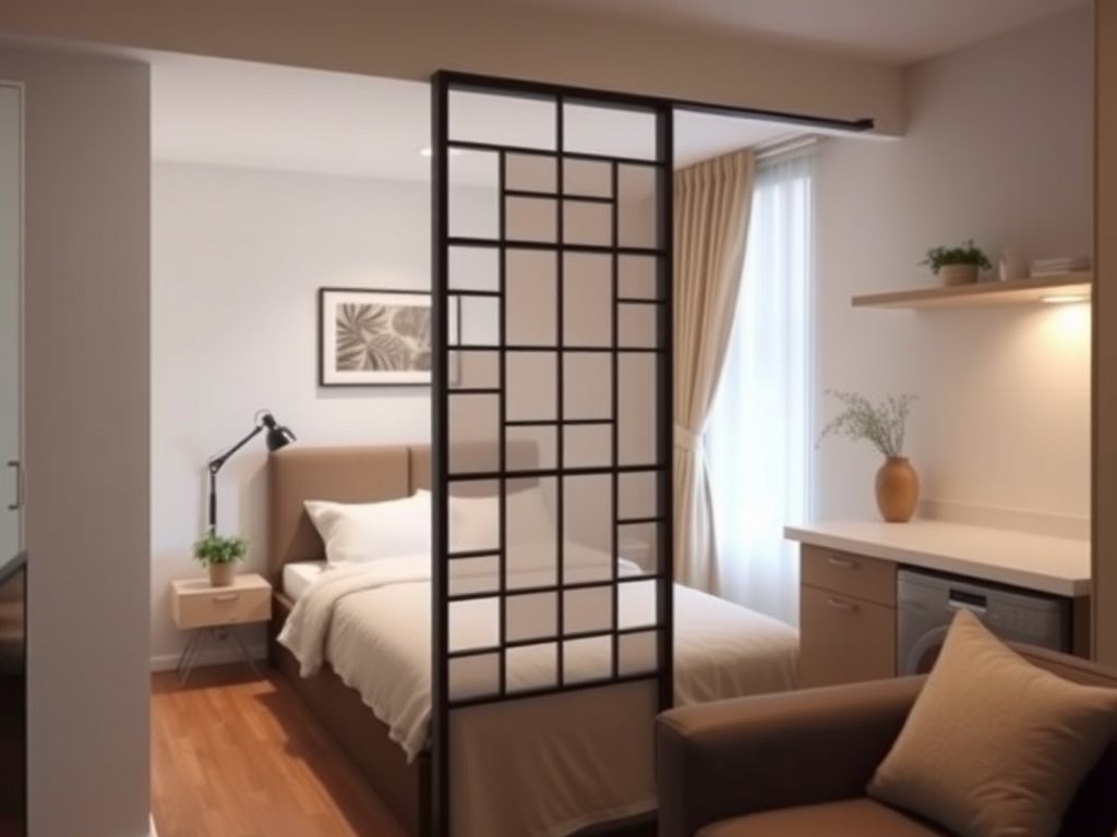 Jak skutecznie oddzielić łóżko od kuchni w kawalerce: sprawdzone sposoby i typowe błędy aranżacji
