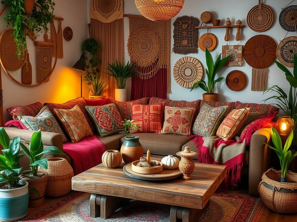 Styl boho w mieszkaniu: jak łączyć naturalność, kolory i rękodzieło, by stworzyć przytulną przestrzeń