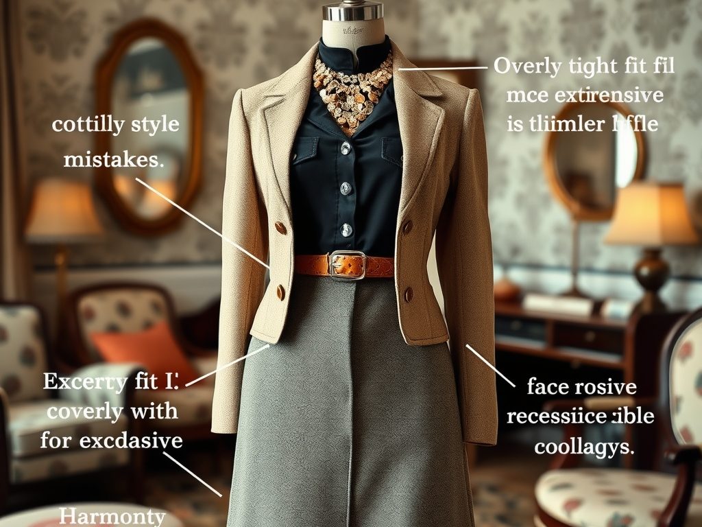 Styl retro: typowe błędy w stylizacji i sposoby na ich eleganckie poprawki