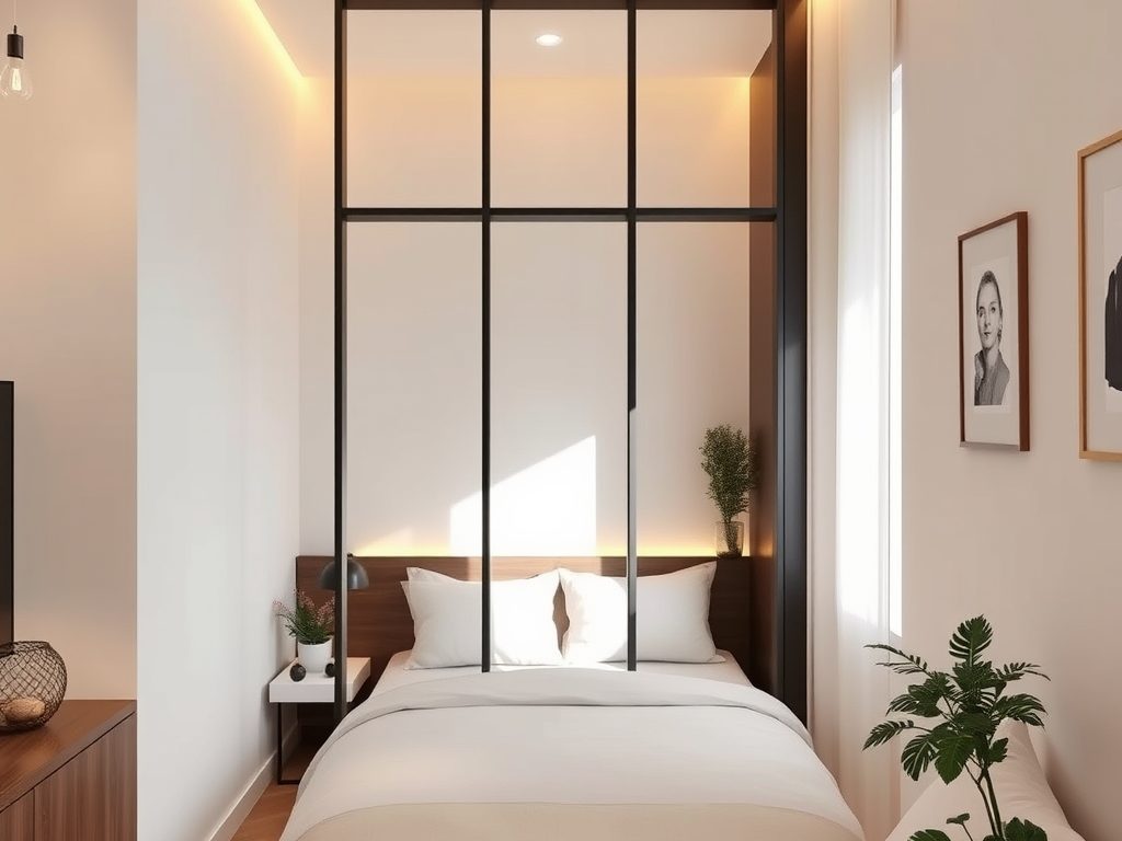 Parawan przy łóżku w kawalerce — praktyczne sposoby na intymność i funkcjonalny podział przestrzeni