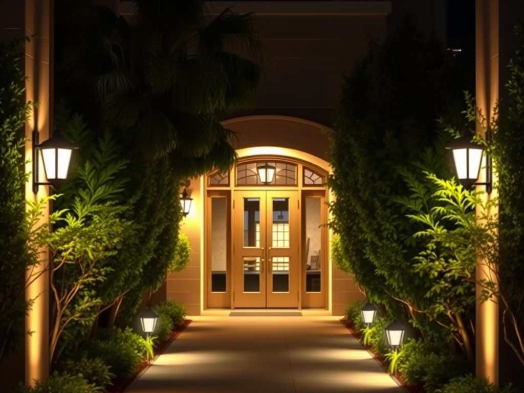 Oświetlenie w strefie wejściowej: jak łączyć bezpieczeństwo z estetyką bez kosztownych błędów