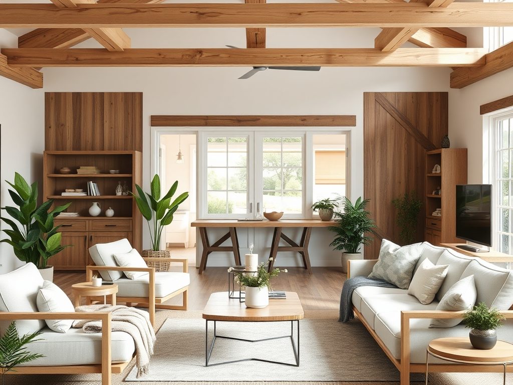 Styl modern farmhouse w praktyce: jak łączyć rustykalną prostotę z nowoczesną funkcjonalnością w aranżacjach wnętrz