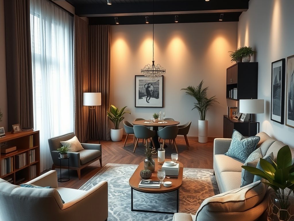 Jak wydzielić strefy w salonie, by połączyć funkcjonalność z estetyką i komfortem użytkowania