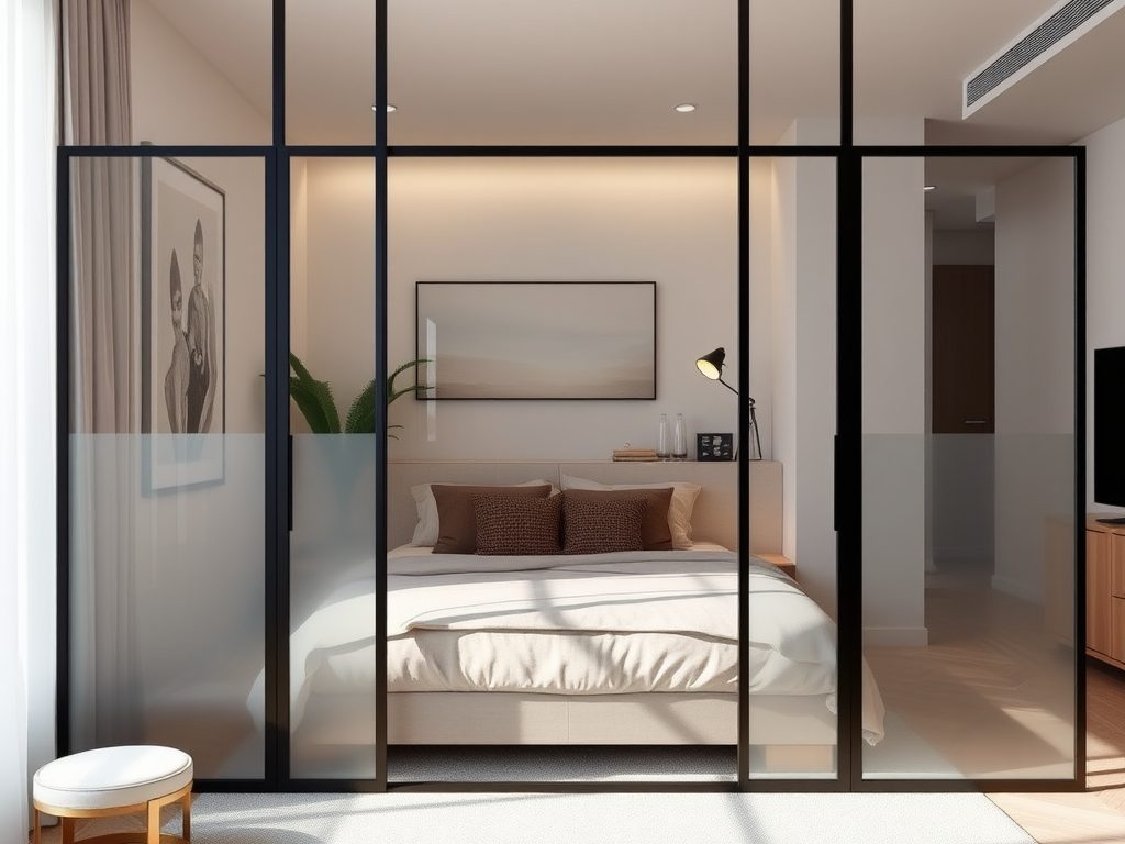 Ścianka ażurowa w kawalerce: jak oddzielić łóżko, by zachować światło i prywatność