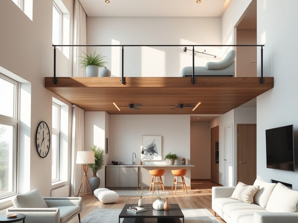 Antresola i podest w kawalerce: jak zaprojektować funkcjonalną przestrzeń bez typowych błędów