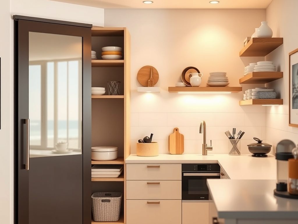 Aneks kuchenny bez bałaganu: skuteczne sposoby na ukrycie nieporządku i zachowanie estetyki