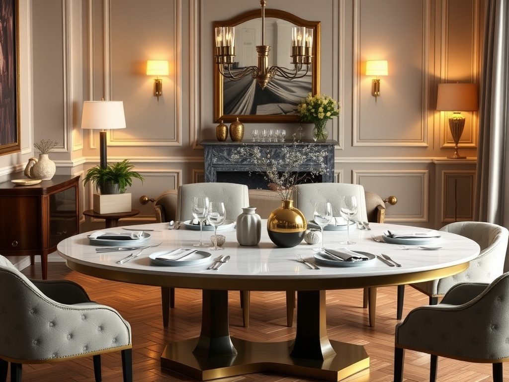 Okrągły czy prostokątny stół do jadalni w salonie – jak dobrać kształt do przestrzeni i stylu wnętrza?