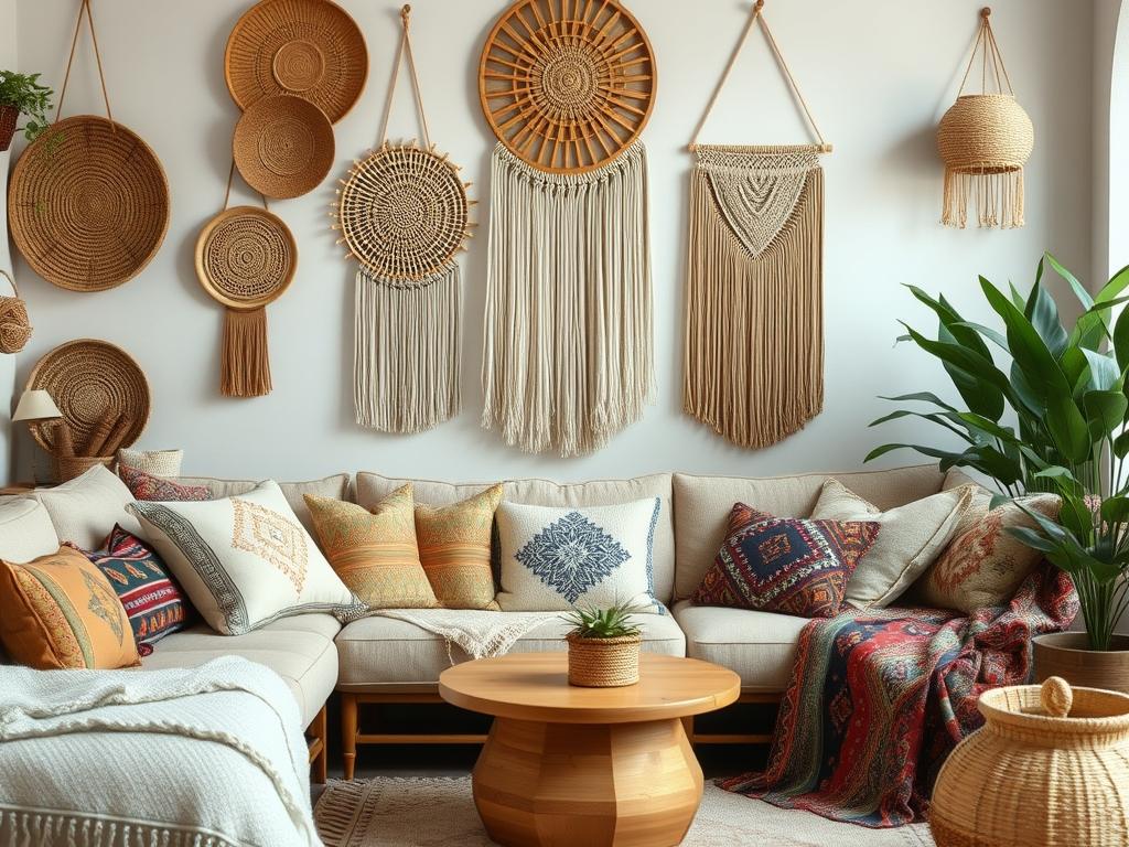 Styl boho dodatki: jak wybrać naturalne i etniczne akcenty, by stworzyć przytulne wnętrze