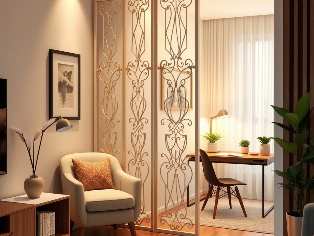 Parawan we wnętrzu: praktyczne sposoby na wydzielenie i dekorację przestrzeni